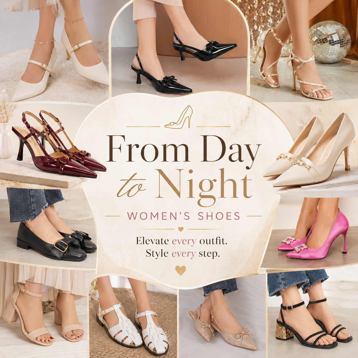 From Day to Night: Women's Shoes