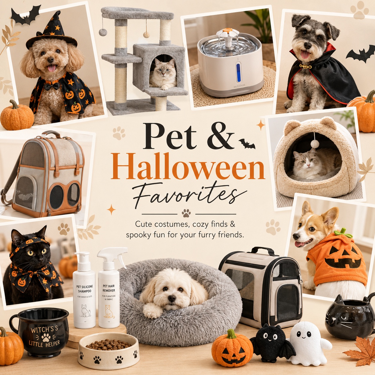 Pet & Halloween Favorites 🎃🐾