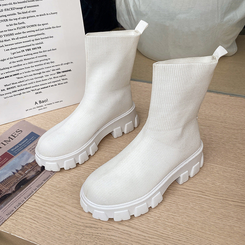 Women's Short Thin Skinny Boots