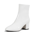 Women's High-Heel Square-Toe Boots