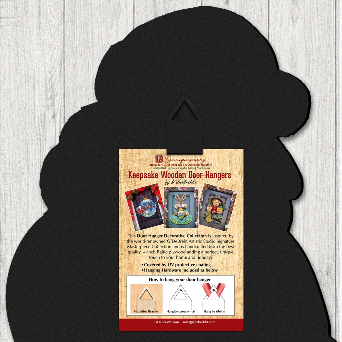 Brunhilda's Broom! Halloween Door Decor by Jamie Mills-Price - Thanksgiving Halloween Decor - 8457411H
