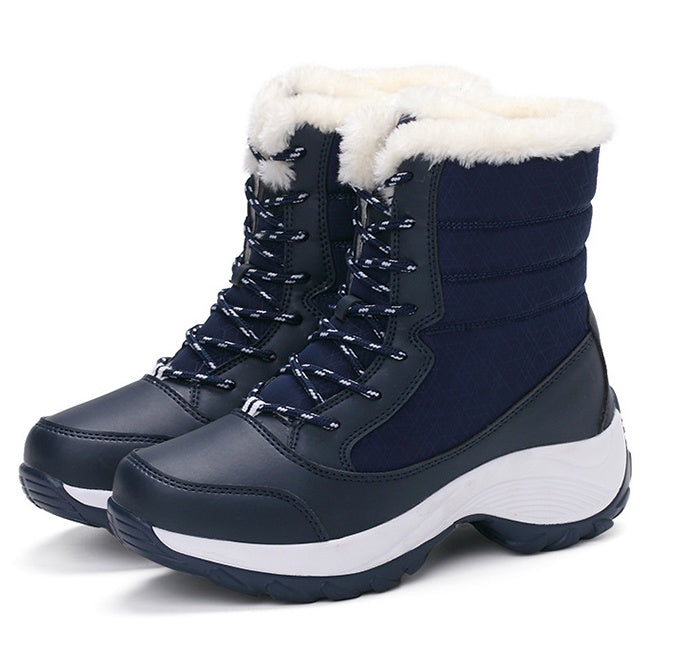Women's Waterproof Cotton Snow Boots