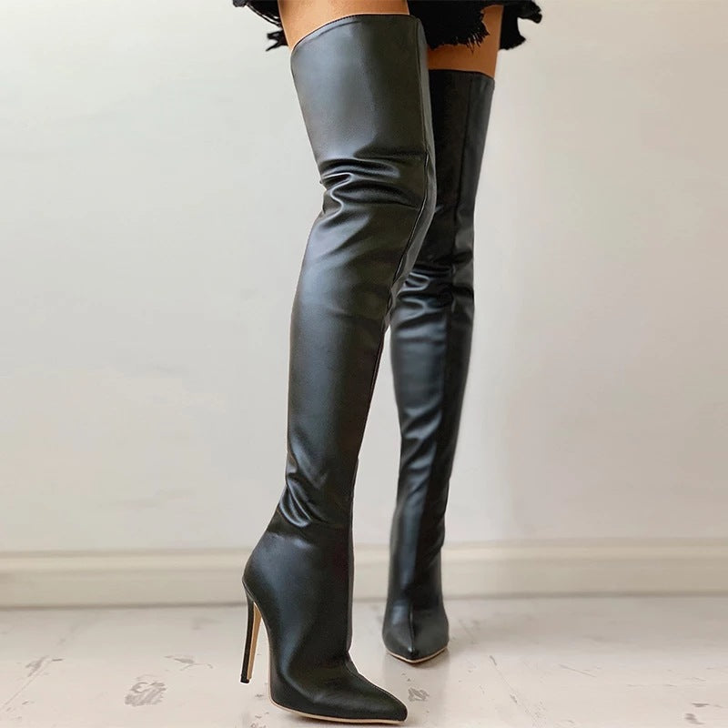 Women's Personality Over-the-knee Plus Size Boots