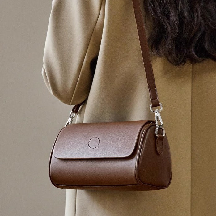 Mini Round Handbag Tote Shoulder Bag For Women