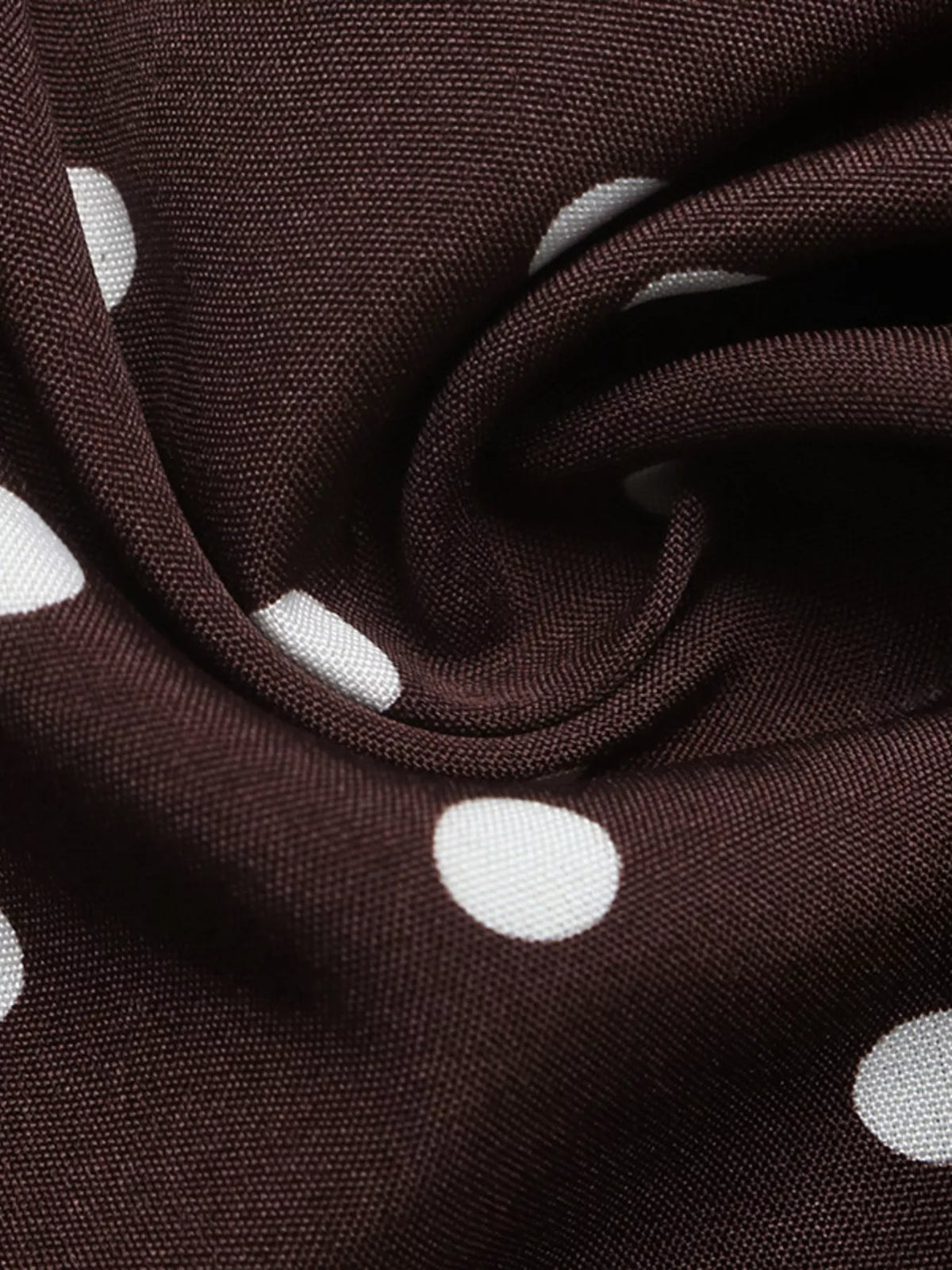 Polka Dot Sleeveless Maxi Dress