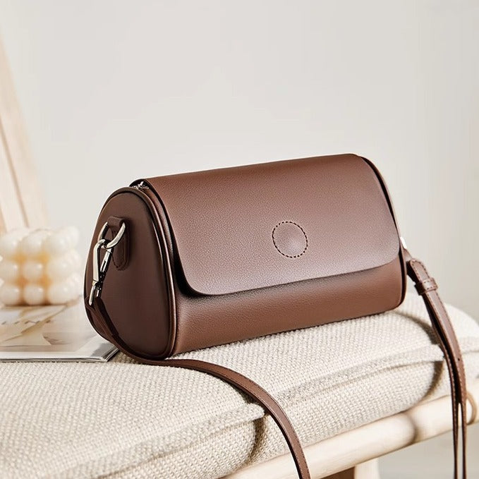 Mini Round Handbag Tote Shoulder Bag For Women