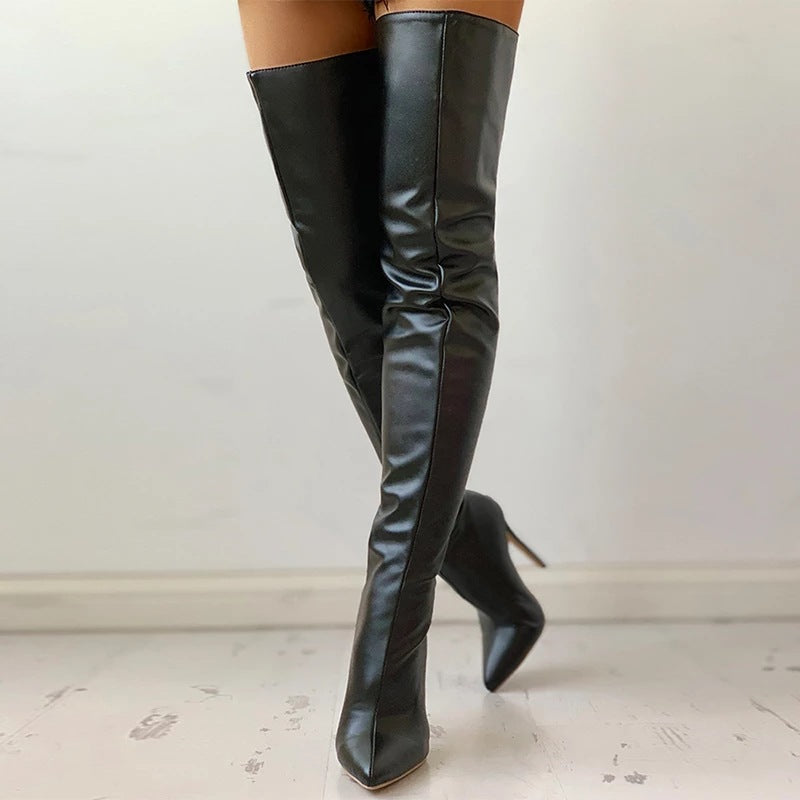 Women's Personality Over-the-knee Plus Size Boots
