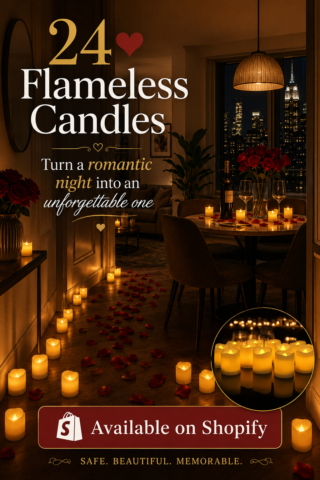 12/24Pcs Creative LED Candle Flameless LED Tea Lights with Remote Battery Operated Flickering Tea lights Candles with Timer Tea Lights Realistic Fake Candles Battery Powered Flameless Tea Light Lamp For Home Wedding Party Decoration Supplies