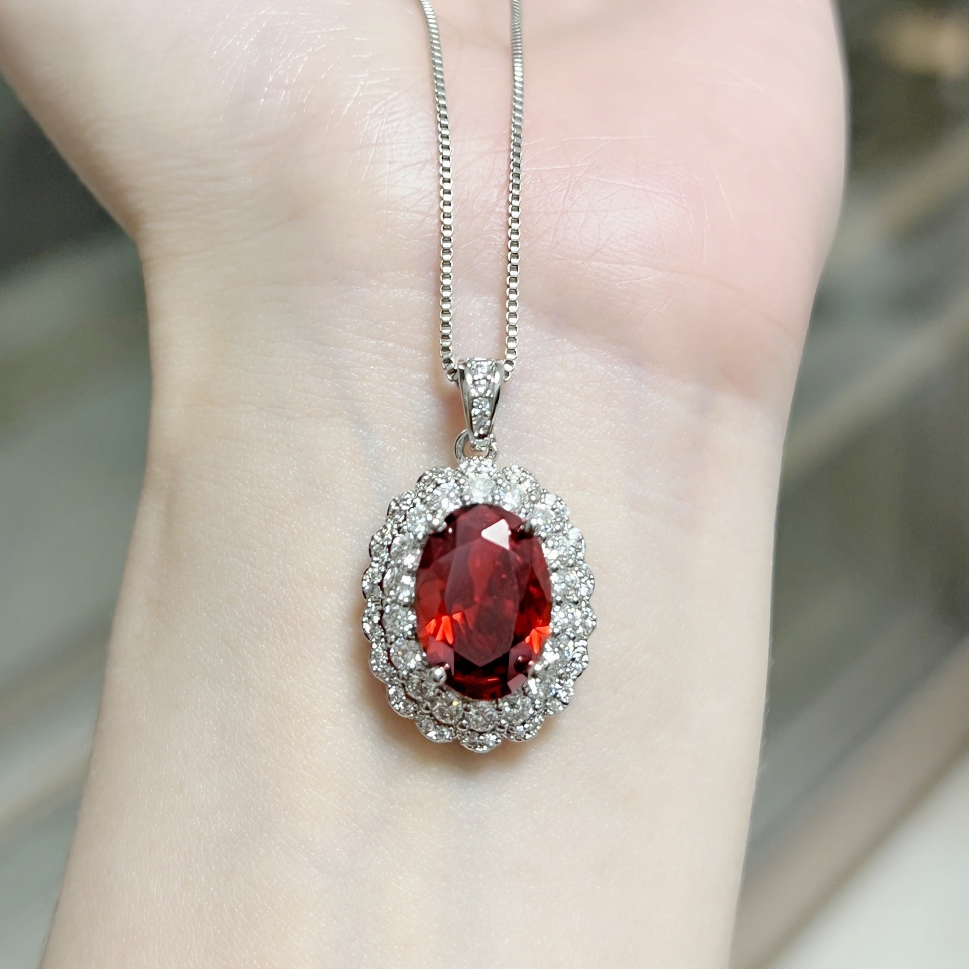 Sunflower Wool Diamond Zircon Red Yellow Purple Pink Champagne Rhinestone Jewelry Set