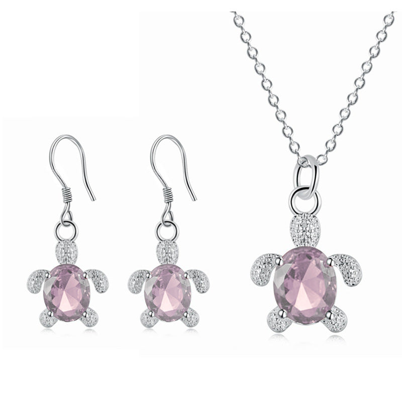 Casual Women's Fashion Niche Design Crystal Jewelry Set