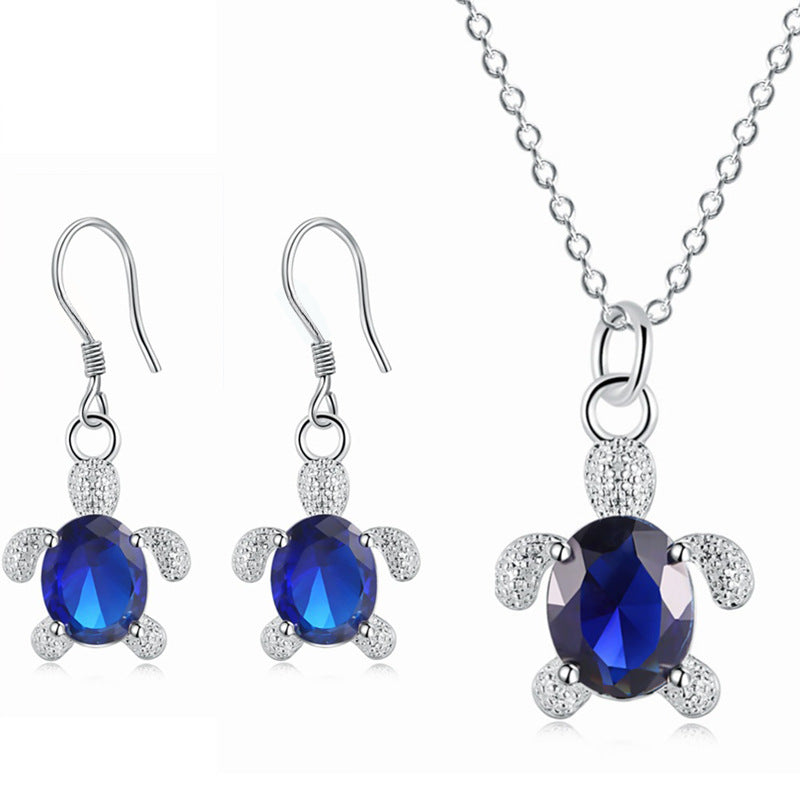 Casual Women's Fashion Niche Design Crystal Jewelry Set