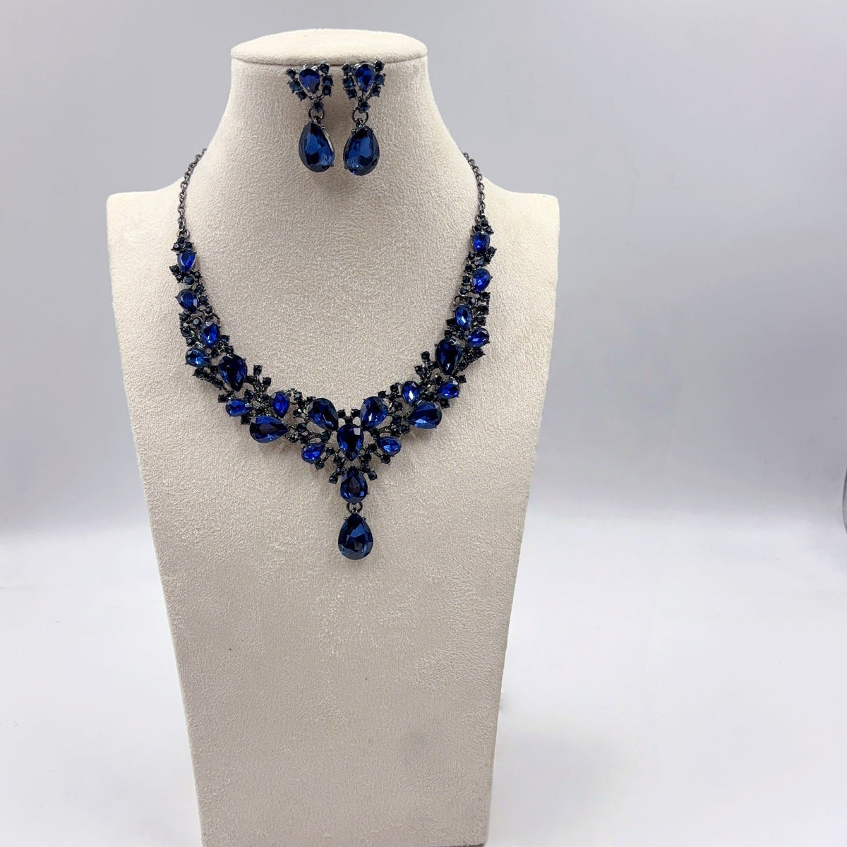 Women's Bridal Rhinestone Suite Luxury Fashion Party Jewelry Set