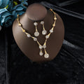 Splendid Diamond Alloy Suit Fashion Delicate Bridal Jewelry Set