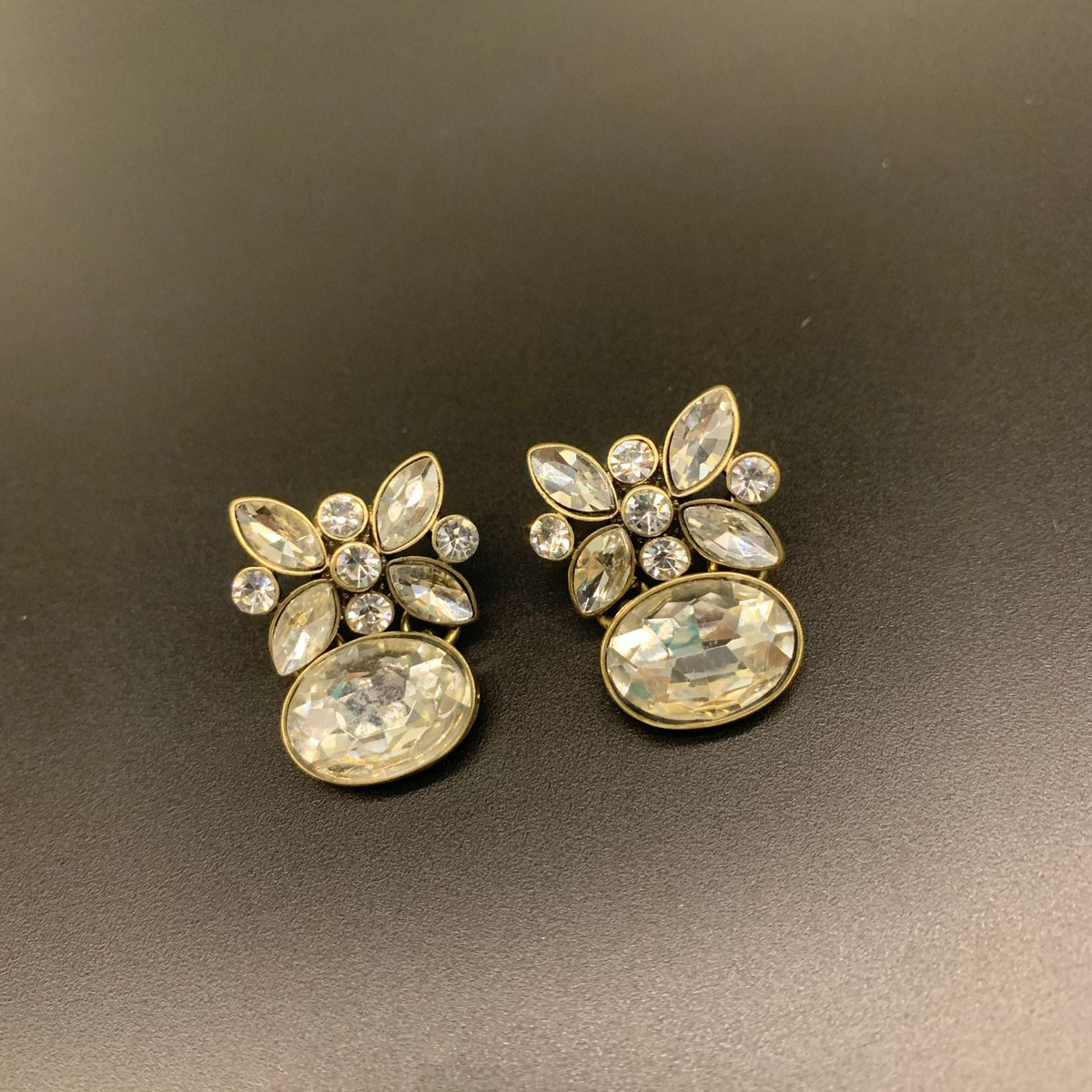 Women's French Glaze Three-piece High-grade Design Light Jewelry Set