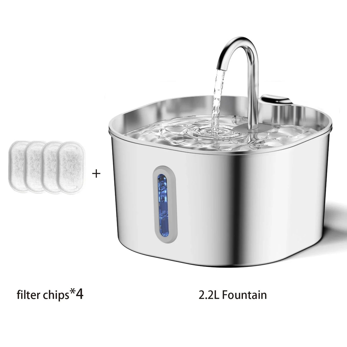 Pet Water Fountain Stainless Steel – Fresh Flow Drinking Station for Dogs & Cats