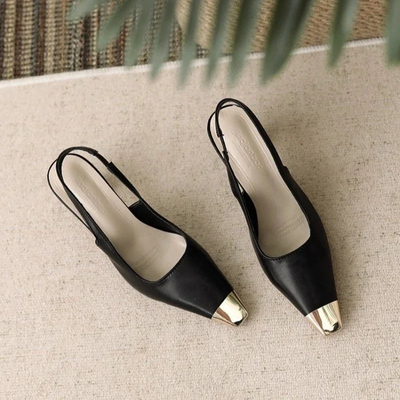 2026 summer women's shoes street style pointed women's pumps fashion thin high heels elegant prom ladies sandals shoes