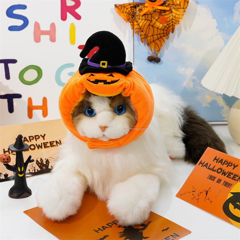 Halloween Pumpkin Vest For Dogs Cats Festive Pet Costume Harness Funny Thanksgiving Christmas Apparel For Small Animals Clothing