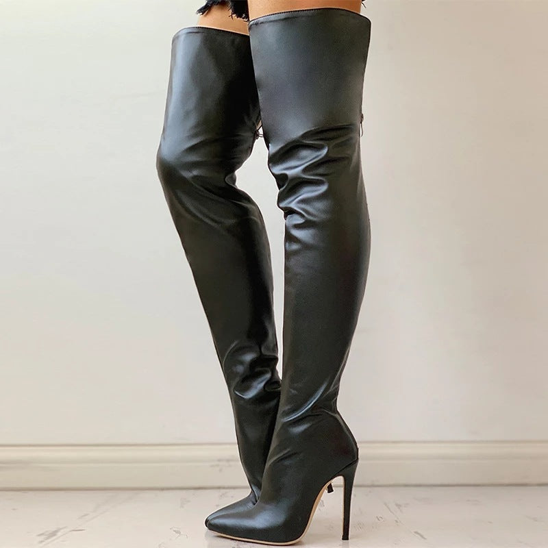Women's Personality Over-the-knee Plus Size Boots