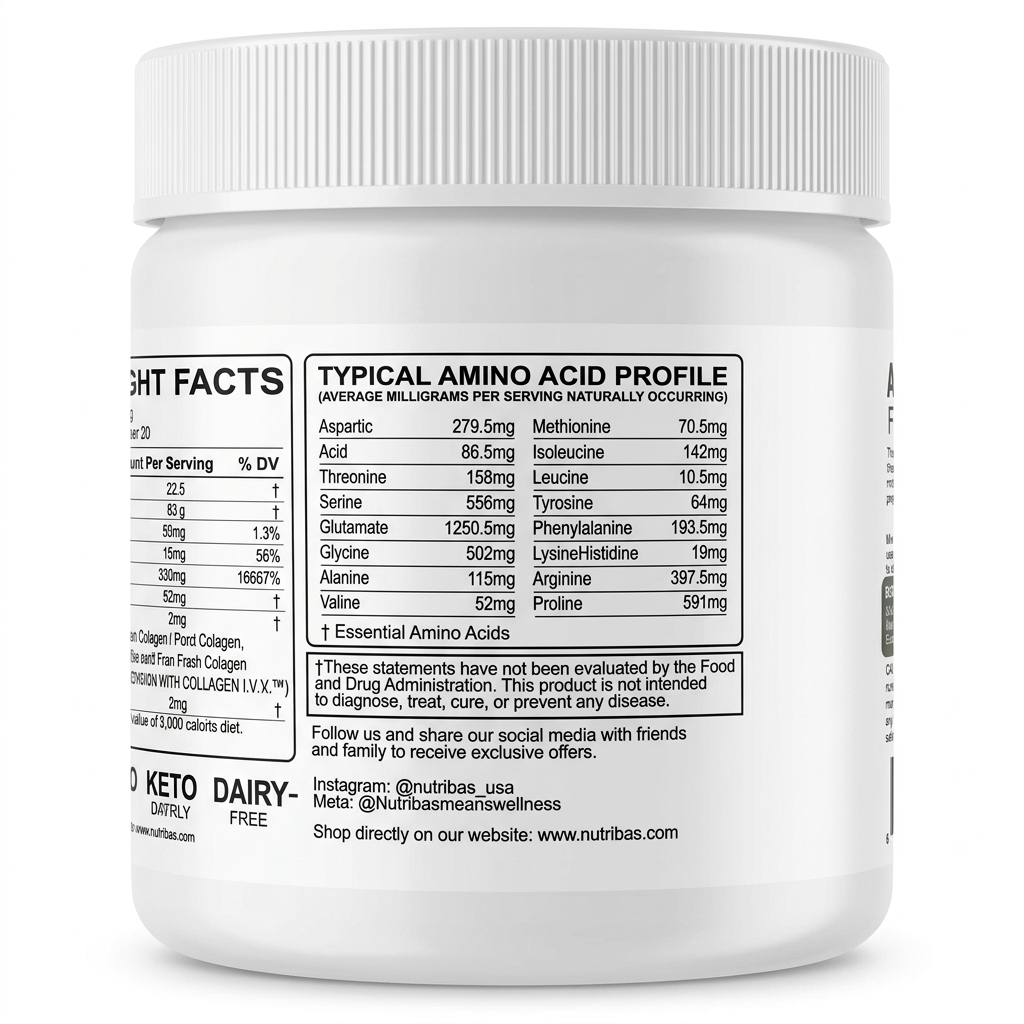 Multi Collagen Peptides Powder – Mocha Chocolate, 100g